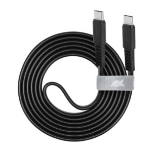 Kabelis RIVACASE  CABLE USB-C TO USB-C 1.2M/BLACK PS6005 BK12 