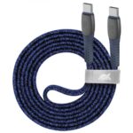 Кабель RIVACASE  CABLE USB-C TO USB-C 1.2M/BLUE PS6105 BL12 