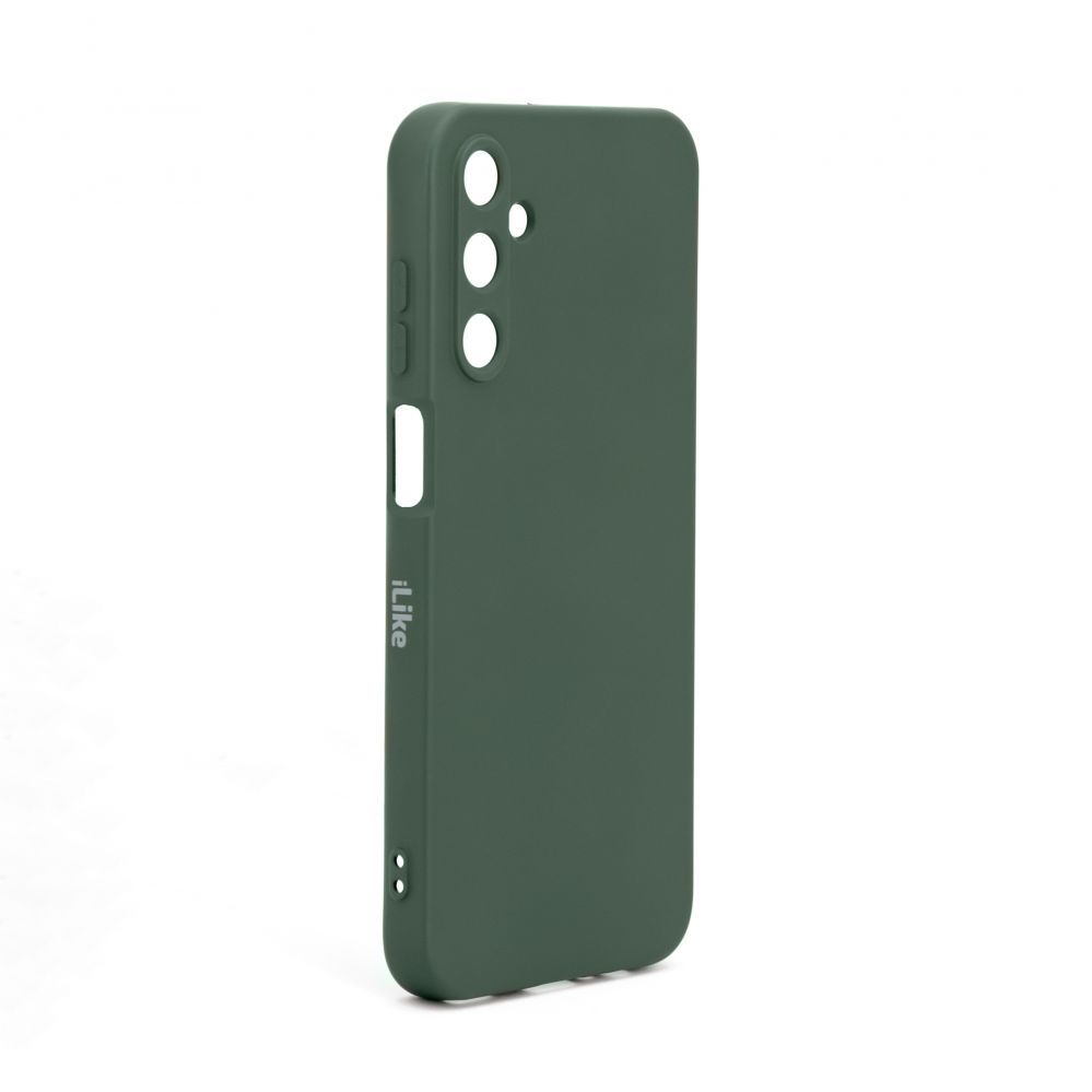 Tagakaaned iLike Samsung Galaxy A15 Nano Silicone case Forest Green