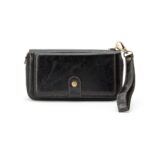 Universaal mobiiltasku Evelatus Universal Multifunctional Wallet Wristband Leather Black