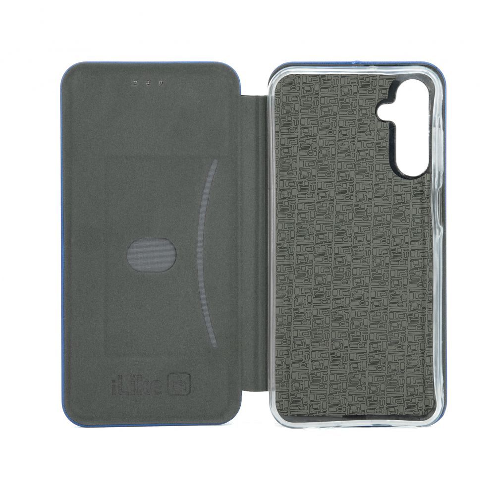 Atveramie maciņi iLike Samsung Galaxy A35 Book Case Midnight Blue