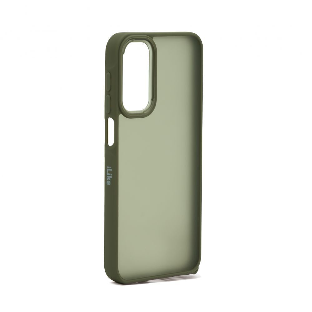 Back panel cover iLike Samsung Galaxy A15 PC Hybrid Case Green