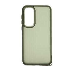 Nugarėlės dėklai iLike Samsung Galaxy A35 PC Hybrid Case Green