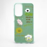 Tagakaaned iLike Samsung Galaxy A15 EPOXY CARTOON COVER Light Green