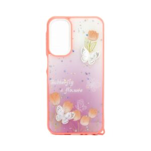 Aizmugurējais vāciņš iLike Samsung Galaxy A15 EPOXY CARTOON COVER Light Pink