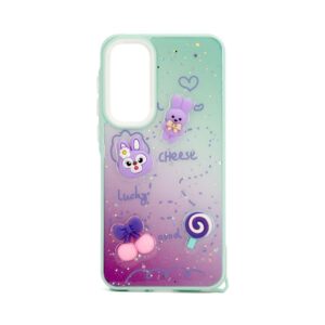 Aizmugurējais vāciņš iLike Samsung Galaxy A35 EPOXY CARTOON COVER Mint