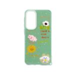 Чехол на заднюю панель iLike Samsung Galaxy A35 EPOXY CARTOON COVER Light Green