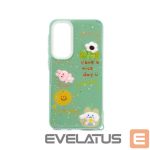 Back panel cover iLike Samsung Galaxy A55 EPOXY CARTOON COVER Light Green