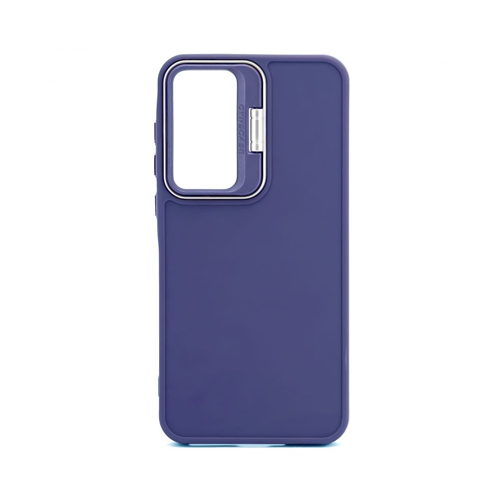 Back panel cover iLike Samsung Galaxy A15 Hybrid case With Camera Stand Blue