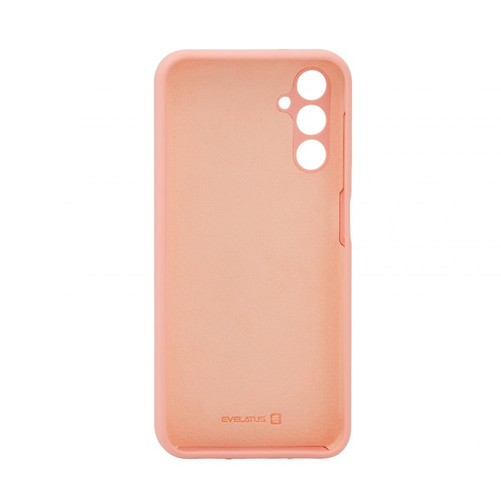Tagakaaned Evelatus Samsung Galaxy A14 4G / 5G Premium Soft Touch Silicone Case Rose pink
