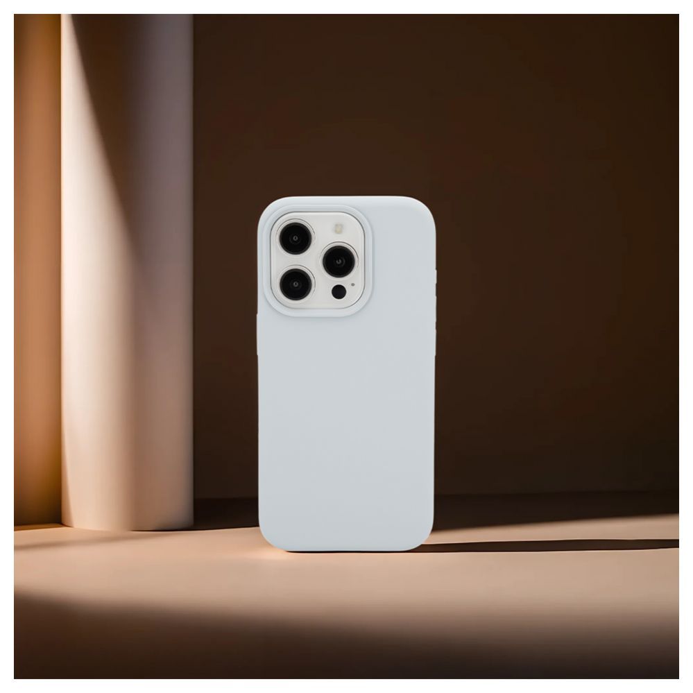 Aizmugurējais vāciņš Evelatus Apple iPhone 15 Pro Premium Magsafe Soft Touch Silicone Case New Function Grey Blue