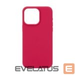 Back panel cover Evelatus Apple iPhone 15 Pro Premium Magsafe Soft Touch Silicone Case New Function Rose Red