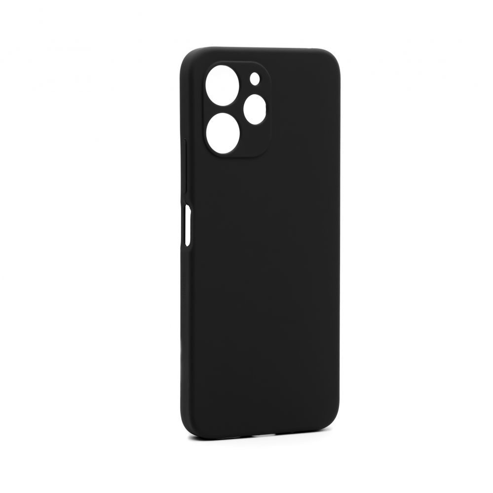 Back panel cover Connect Xiaomi Redmi 12 / Redmi 12 5G Premium Quality Soft Touch Silicone Case Black