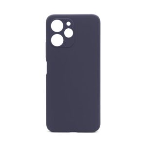 Aizmugurējais vāciņš Connect Xiaomi Redmi 12 / Redmi 12 5G Premium Quality Soft Touch Silicone Case Midnight Blue