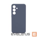 Back panel cover Evelatus Samsung Galaxy S24 Premium Magsafe Soft Touch Silicone Case Midnight Blue
