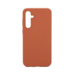Чехол на заднюю панель Evelatus Samsung Galaxy S23 FE Premium Soft Touch Silicone Case Saddle Brown