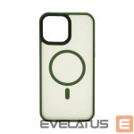 Aizmugurējais vāciņš Evelatus Apple iPhone 13 Pro Max Hybrid Case With MagSafe PC+TPU Green