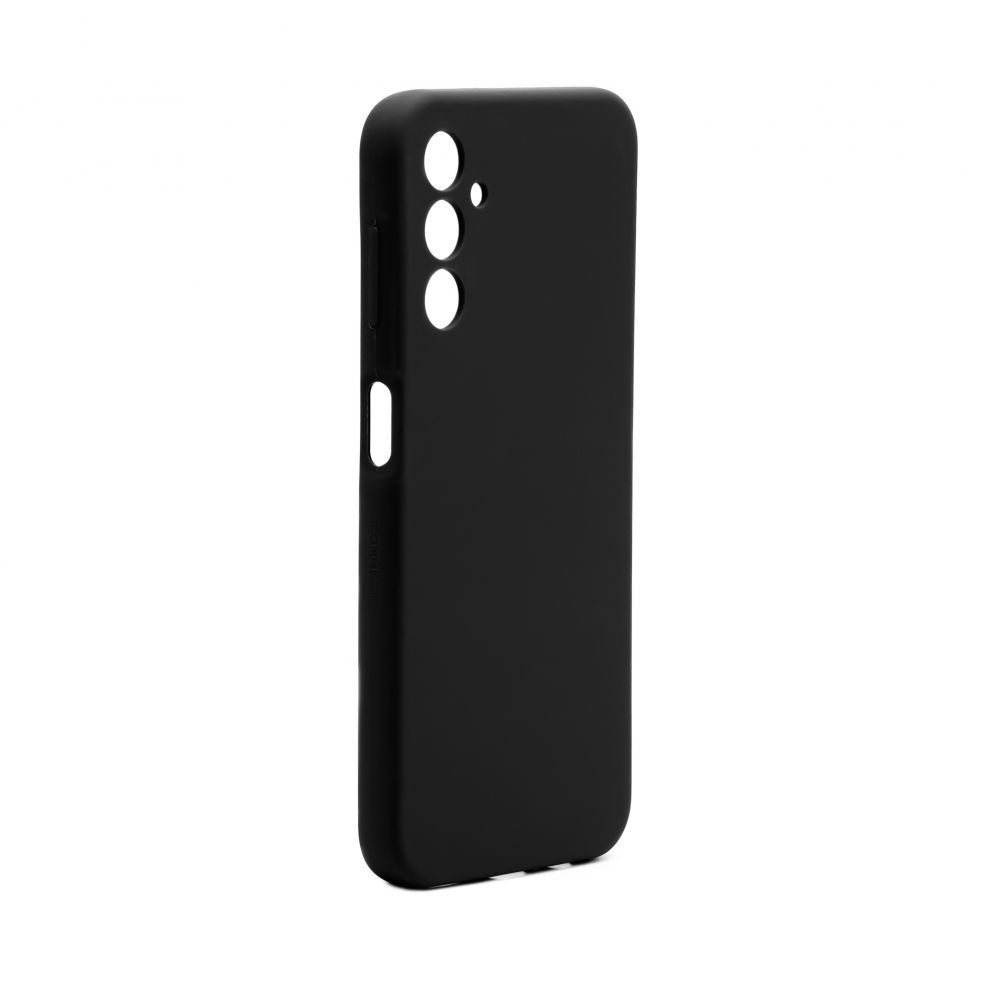 Back panel cover Connect Samsung Galaxy A14 4G / A14 5G Premium Quality Soft Touch Silicone Case Black