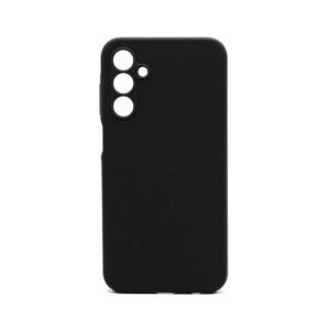 Aizmugurējais vāciņš Connect Samsung Galaxy A15 Premium Quality Soft Touch Silicone Case Black