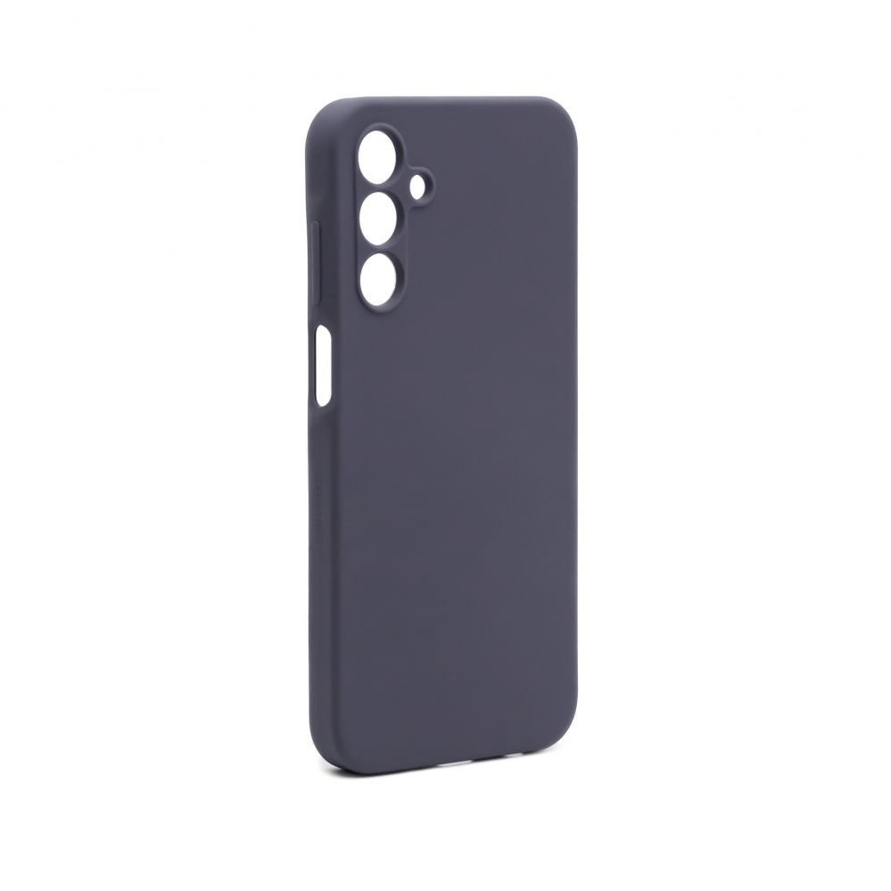 Back panel cover Connect Samsung Galaxy A15 Premium Quality Soft Touch Silicone Case Midnight Blue