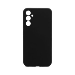 Aizmugurējais vāciņš Connect Samsung Galaxy A34 Premium Quality Soft Touch Silicone Case Black