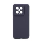 Tagakaaned Connect Xiaomi 14 Premium Quality Magnetic Soft Touch Silicone Case Midnight Blue