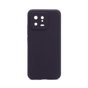 Aizmugurējais vāciņš Connect Xiaomi Redmi 13 Premium Quality Soft Touch Silicone Case Purple