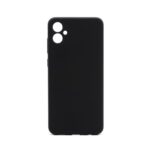 Back panel cover Connect Samsung Galaxy A05 4G Premium Quality Soft Touch Silicone Case Black