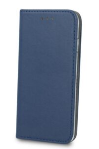 Knygos tipo dėklas dėklai iLike Samsung Galaxy A05 Smart Magnetic case Navy Blue