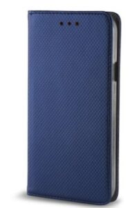 Knygos tipo dėklas dėklai iLike Samsung Galaxy A05 Smart Magnet case Navy Blue