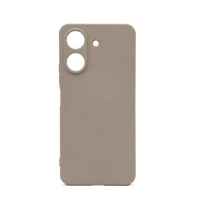 Aizmugurējais vāciņš iLike Xiaomi Redmi 13C 4G / Poco C65 Nano silicone case Silver