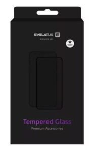 Apsauginiai stiklai Evelatus Xiaomi Redmi Note 13 Pro 5G 2.5D Full Cover Japan Glue Glass Anti-Static Black