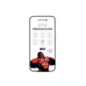 Apsauginiai stiklai Evelatus Xiaomi 14 2.5D Full Cover Japan Glue Glass Anti-Static Black