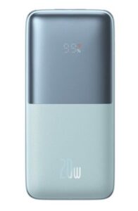 Внешний аккумулятор Baseus Universal Bipow Pro Power Bank 10000mAh 20W blue with USB Type A - USB Type C 3A 0.3m cable Blue