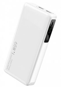 Väline aku Evelatus  Evelatus Power Bank 65W Super Fast Charge Fast 20000 mAh White