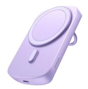 Беспроводное зарядное устройство Joyroom Universal powerbank 6000mAh Joyroom JR-W030 20W MagSafe with ring and stand Purple