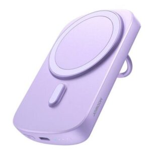 Juhtmeta laadija Joyroom Universal powerbank 6000mAh Joyroom JR-W030 20W MagSafe with ring and stand Purple