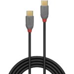 Kaabel LINDY  CABLE USB2 TYPE C 1M/ANTHRA 36871 