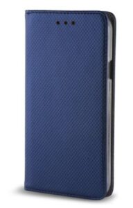 Knygos tipo dėklas dėklai iLike Samsung Galaxy A15 4G / A15 5G Smart Magnet case Navy Blue