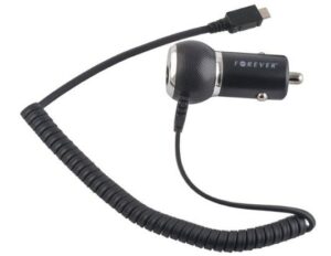 Auto charger Forever  1A Compact Design Car Charger Micro USB (Universal) 1,2m Cable Euro CE (EU Blister) Black