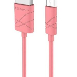 Кабель USAMS  US-SJ039 U-Gee Pro PVC Universal Micro USB to USB Data & Fast 2A Charger Cable 1m Red