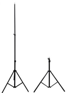 Selfie stick iLike  21M Premium Stable Metal Tripod Stand 2.1m max 1/4 screw Led Ring / Camera fix Black