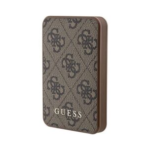 Väline aku Guess  Power Bank MagSafe 5000mAh 4G PU Brown