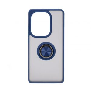 Nugarėlės dėklai iLike Xiaomi Redmi Note Pro 13 4G Hybrid Case With Ring Dark Blue