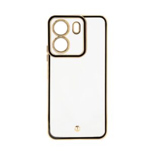 Aizmugurējais vāciņš iLike Xiaomi Redmi 13C 4G / Poco C65 TPU+PC With Camera Protective Transparent Black