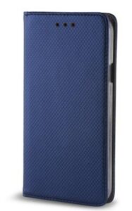 Knygos tipo dėklas dėklai iLike Xiaomi Redmi A3 4G (Global) Smart Magnet case Navy Blue