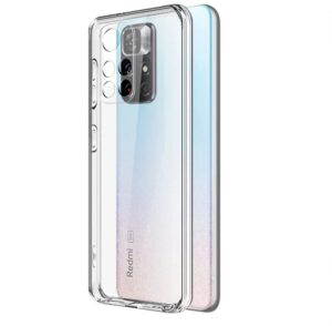 Aizmugurējais vāciņš Evelatus Xiaomi Redmi 10 Military Shockproof Silicone Case TPU Transparent