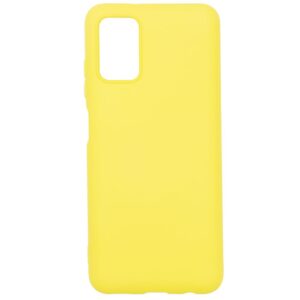 Tagakaaned Evelatus Samsung Galaxy A03s Soft Touch Silicone Case Yellow
