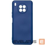 Back panel cover Evelatus Huawei Nova 8i Nano Silicone Case Soft Touch TPU Navy Blue