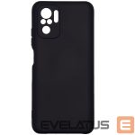 Back panel cover Evelatus Xiaomi Xiaomi Note 10/Note 10S Nano Silicone Case Soft Touch TPU Black